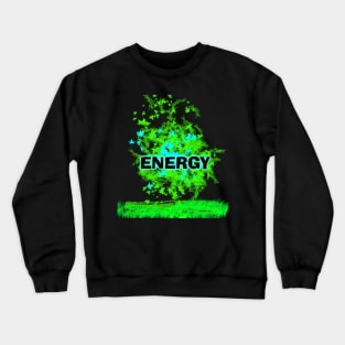 Energy version Green Crewneck Sweatshirt